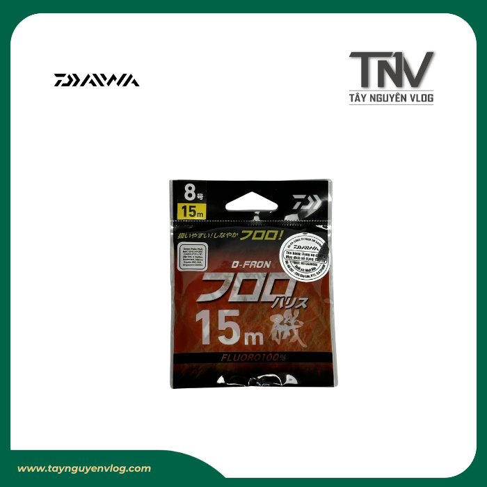 Leader Daiwa D Front Fluoro Carbon 15m - Hình ảnh 2