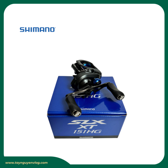 Shimano SLX XT 151HG - Máy ngang Shimano, Body hợp kim nhôm, nhông đồng, phanh SVS