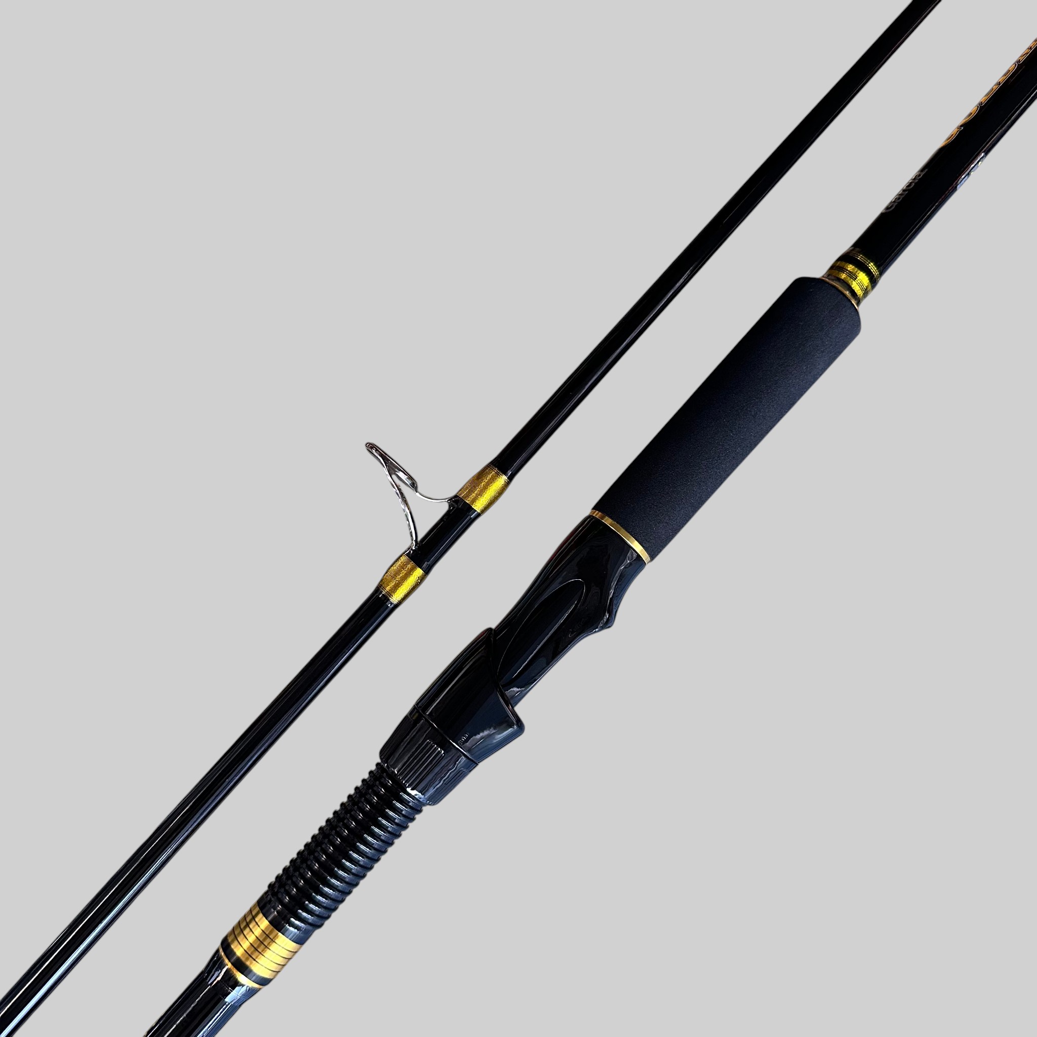 Abu Garcia Gold Max - Cần câu nhái thật, lure ghềnh biển, săn hàng vồ đém - Hình ảnh 2