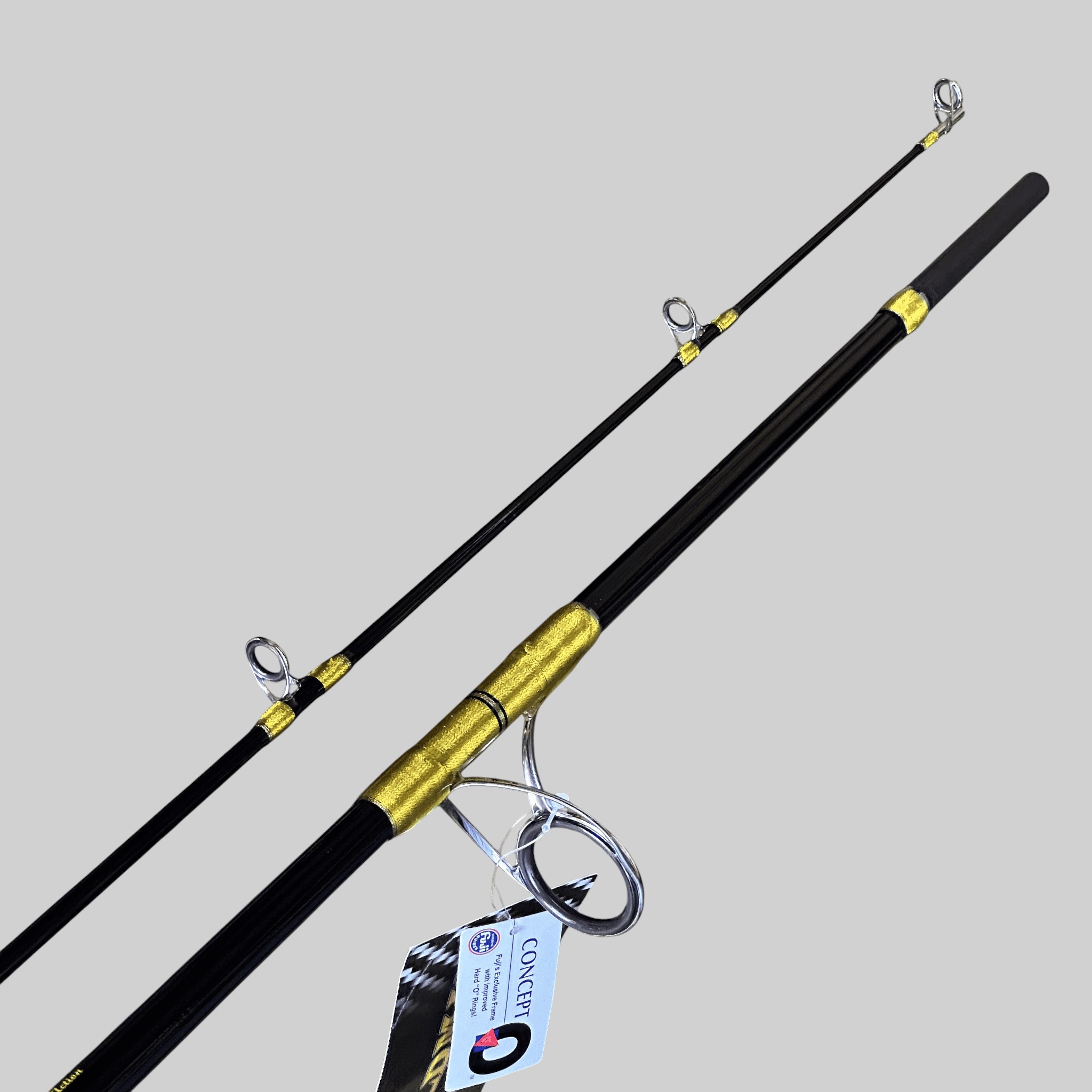 Abu Garcia Gold Max - Cần câu nhái thật, lure ghềnh biển, săn hàng vồ đém - Hình ảnh 9
